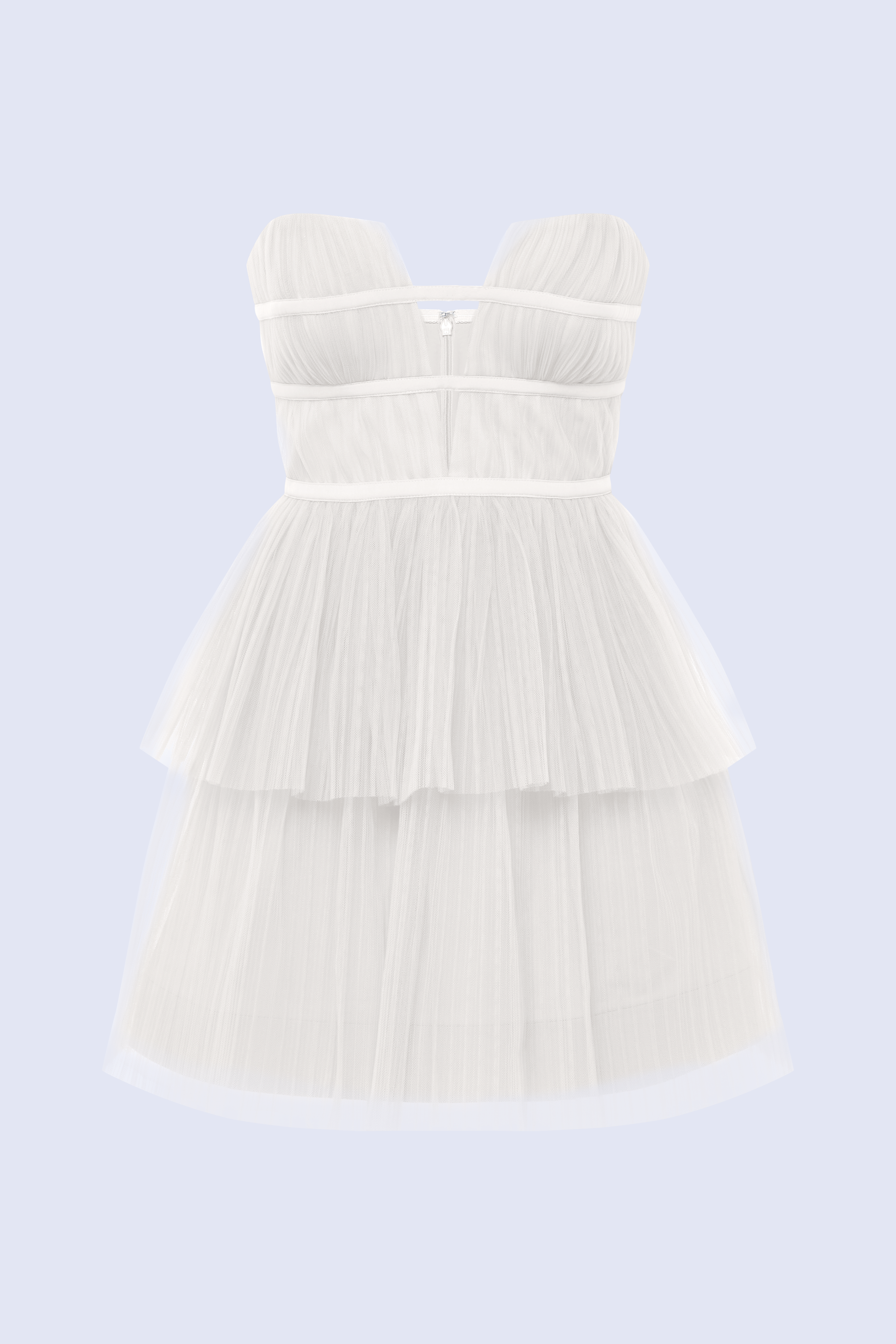 BCBGMAXAZRIA Kristen Dress Snow White