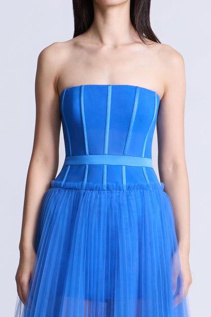 BCBGMAXAZRIA Paris Gown Wedgewood Blue