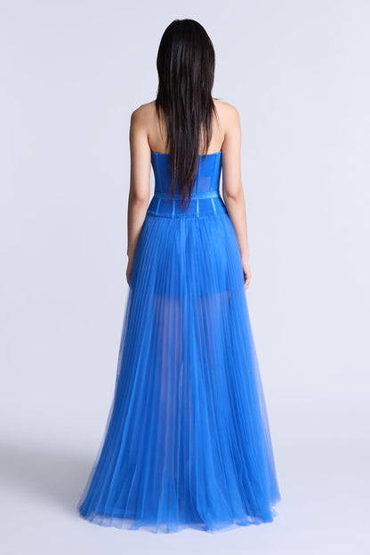 BCBGMAXAZRIA Paris Gown Wedgewood Blue