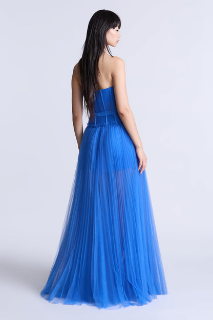 BCBGMAXAZRIA Paris Gown Wedgewood Blue