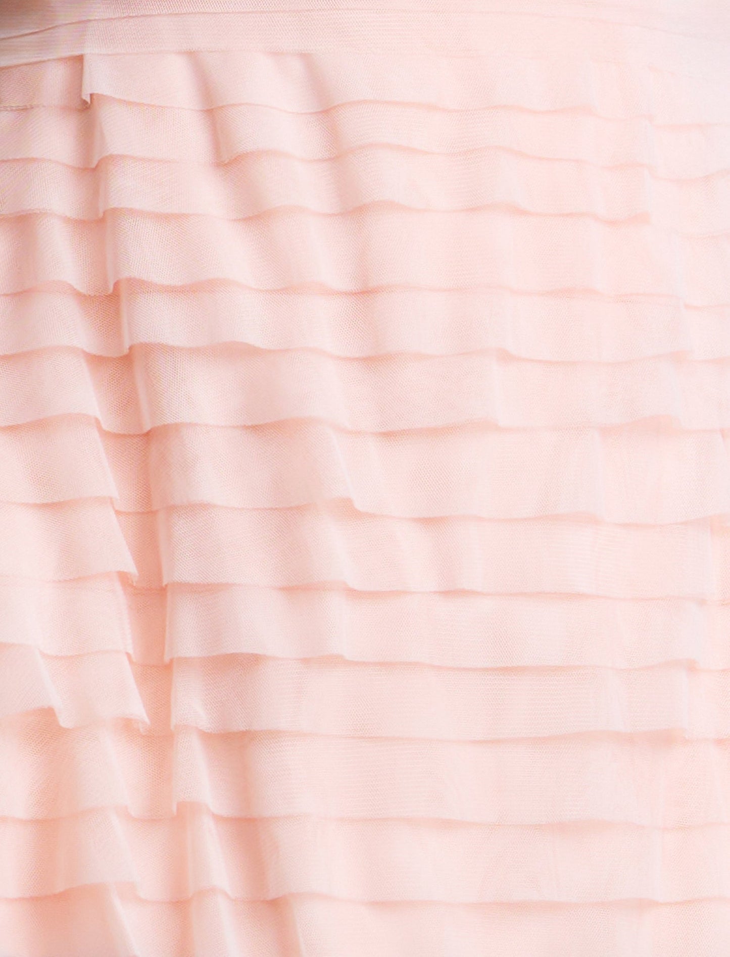 BCBGMAXAZRIA Tulle Tiered Mini Dress Blossom