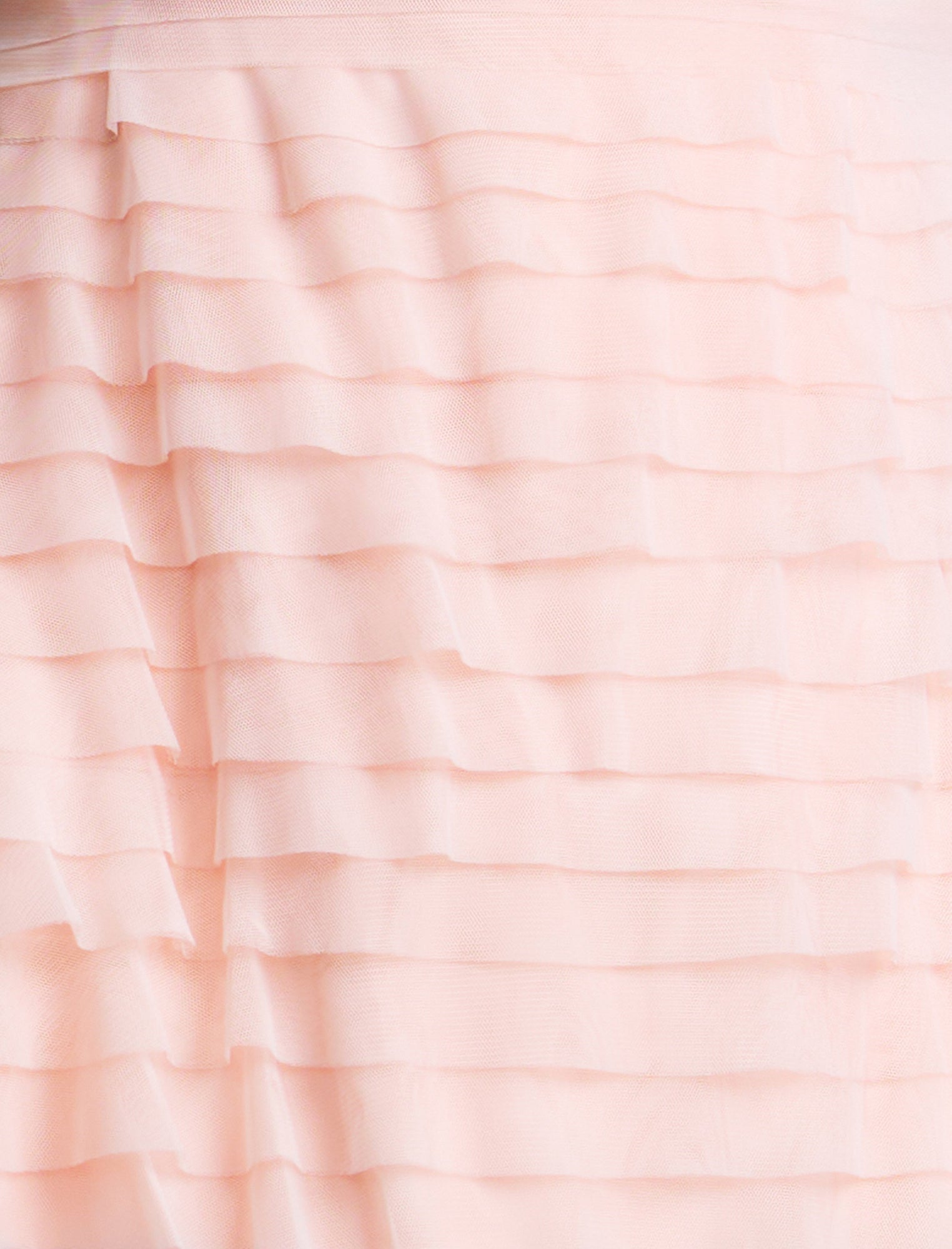 BCBGMAXAZRIA Tulle Tiered Mini Dress Blossom