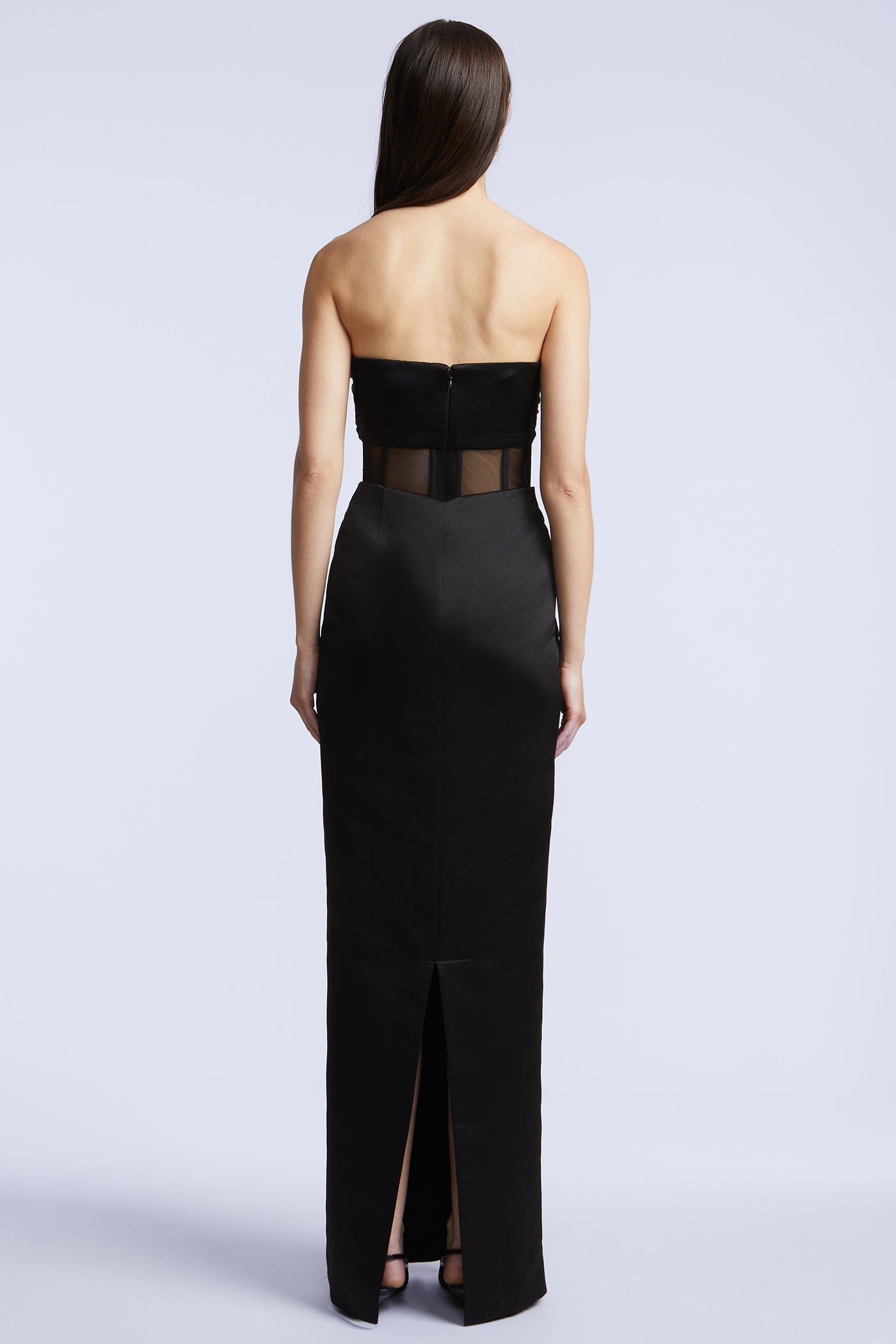 BCBGMAXAZRIA Elizabeth Gown Black