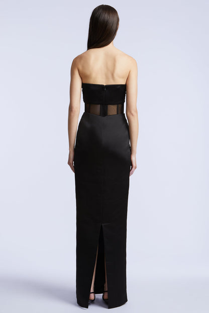 BCBGMAXAZRIA Elizabeth Gown Black