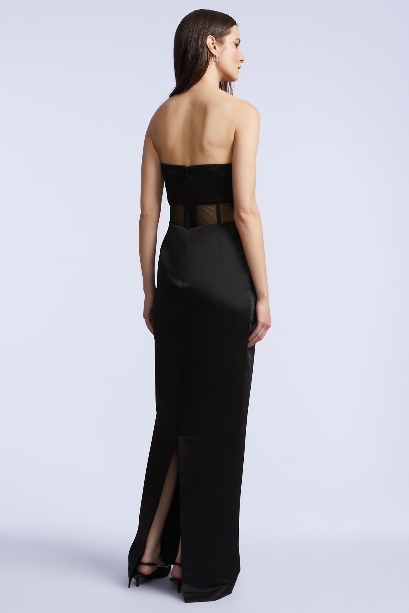 BCBGMAXAZRIA Elizabeth Gown Black
