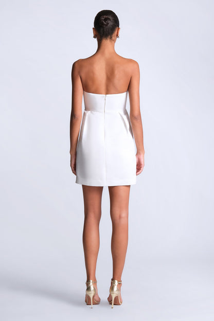 BCBGMAXAZRIA Athena Dress Gardenia
