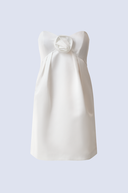 BCBGMAXAZRIA Athena Dress Gardenia