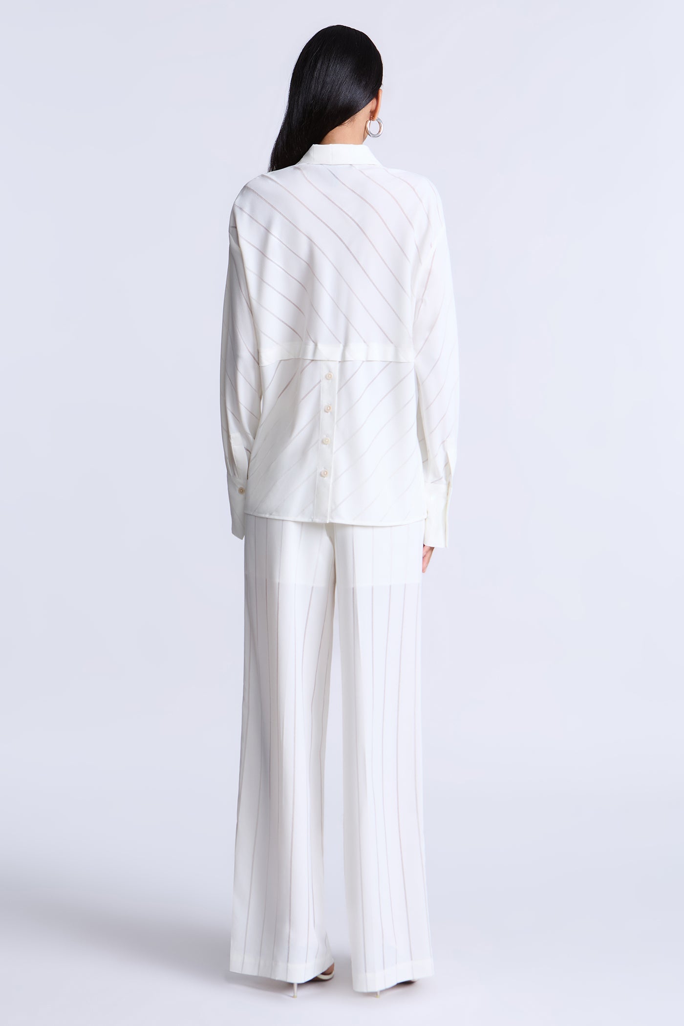BCBGMAXAZRIA Eden Top Snow White