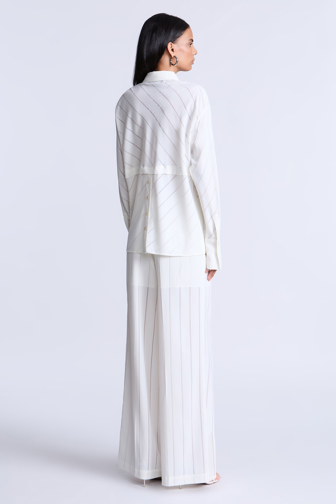 BCBGMAXAZRIA Eden Top Snow White