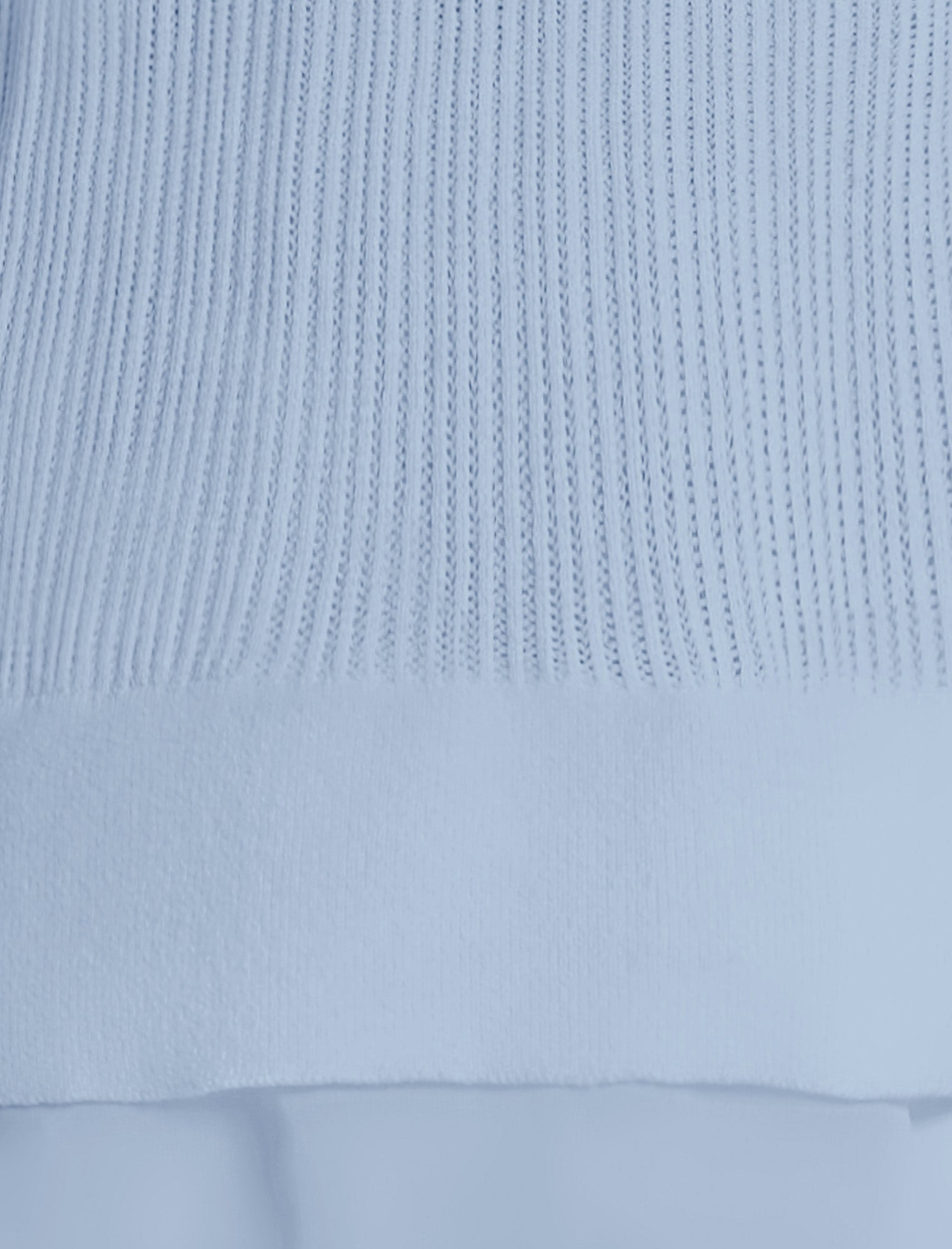 BCBGMAXAZRIA Pointelle Knit Sweater Cloud